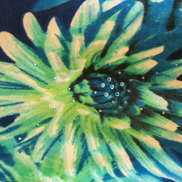 DIANE GILMAN Jean JACKET Style & Matching Tank Top - M - Picture 7 of 10